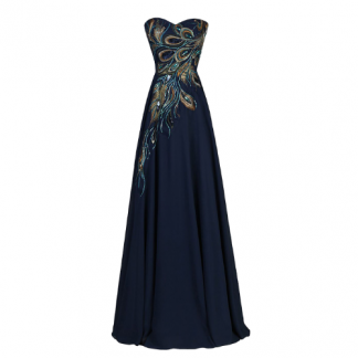Vestido de gala planchado