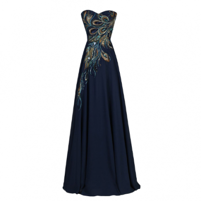 Vestido de gala planchado